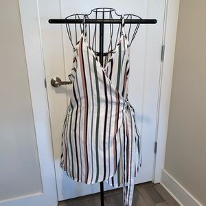 Simple wrap summer dress
